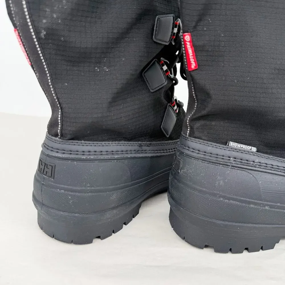 Helly Hansen Mens Arctic Patrol Hiking Boots US 12 EU 46.5 Black NWOB